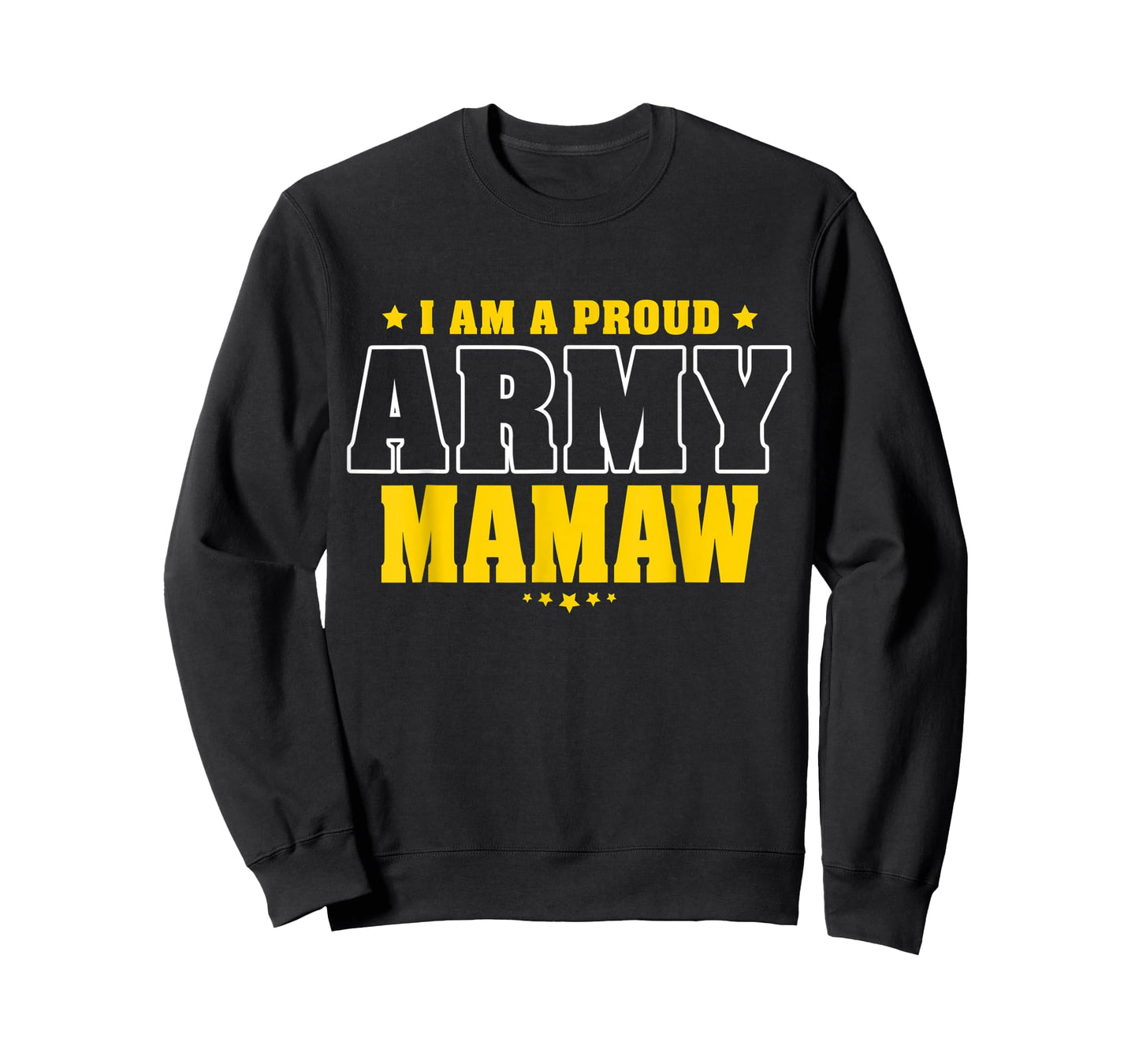 I Am A Proud Army Mamaw Patriotic Pride Military Grandma T-Shirt