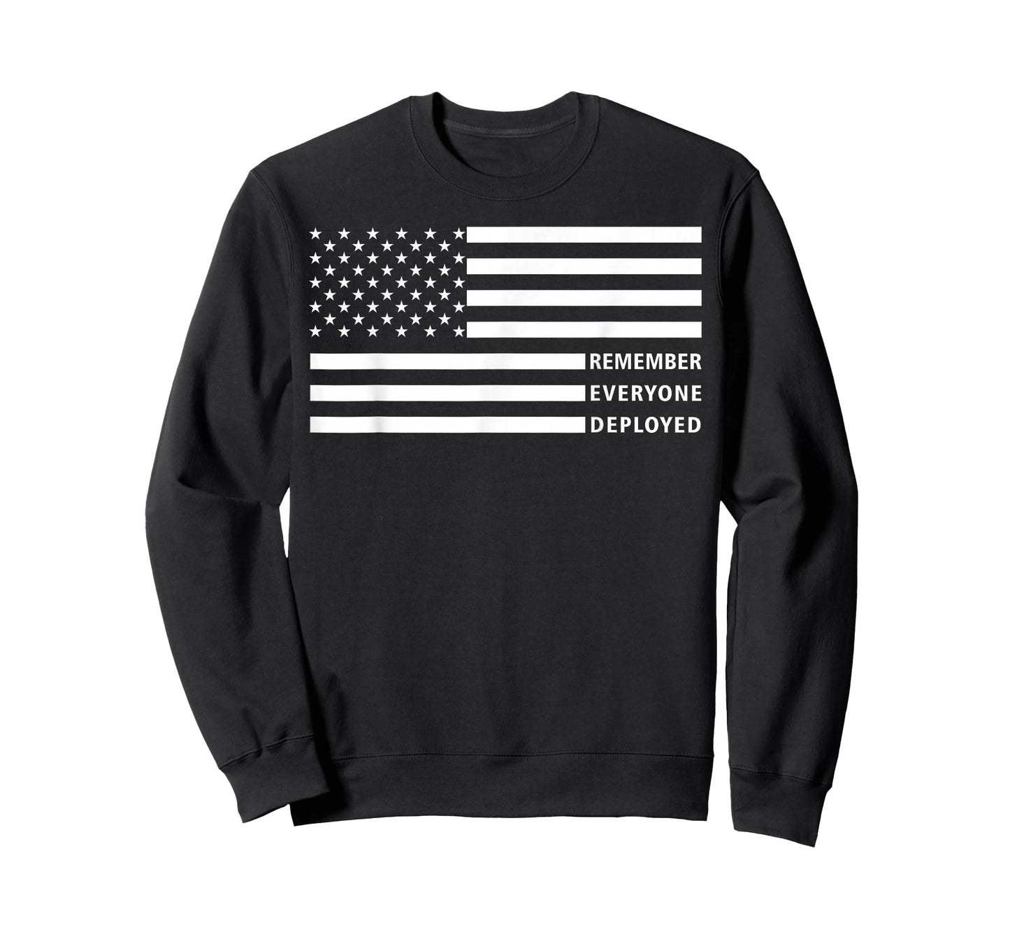 American Flag RED Friday Remember Everyone Deployed Military T-Shirt