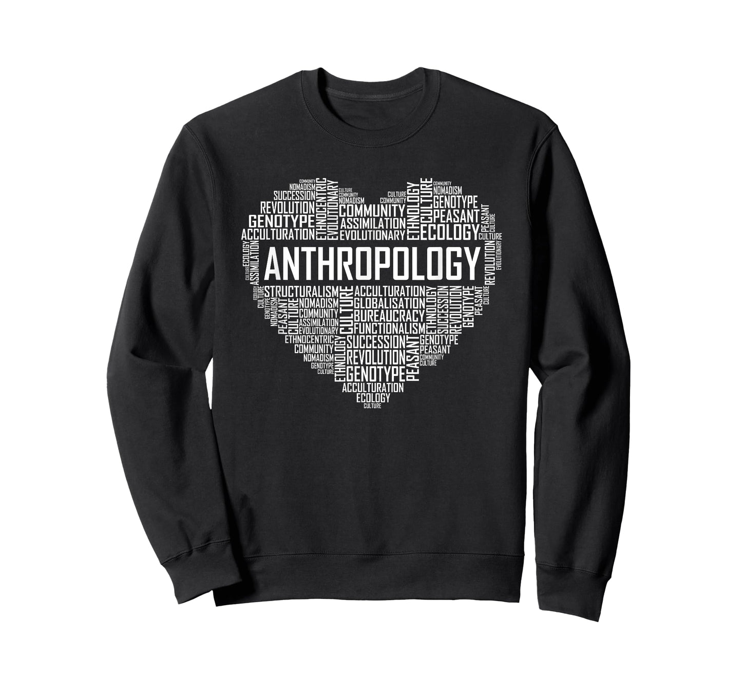 Anthropology Heart Gift Anthropologist Teacher Gifts Men Women T-Shirt