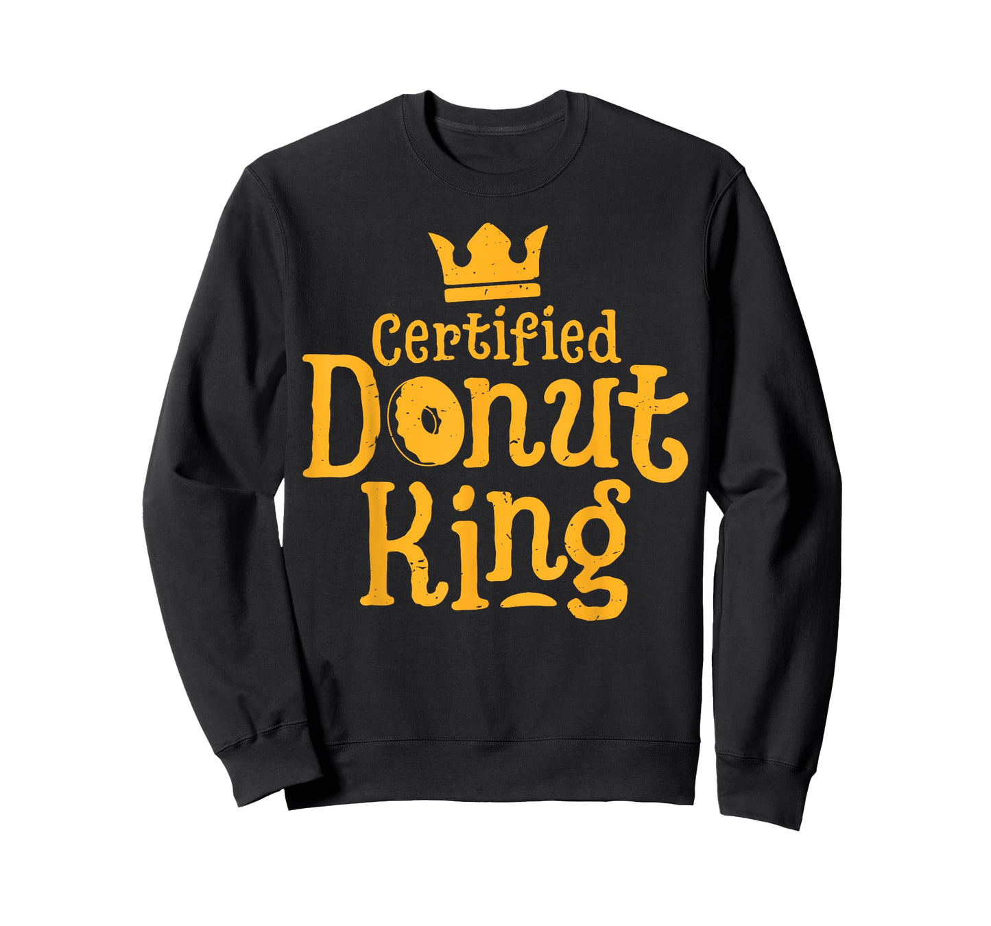 Certified Donut King Funny Boys Men Doughnut Food Lover T-Shirt