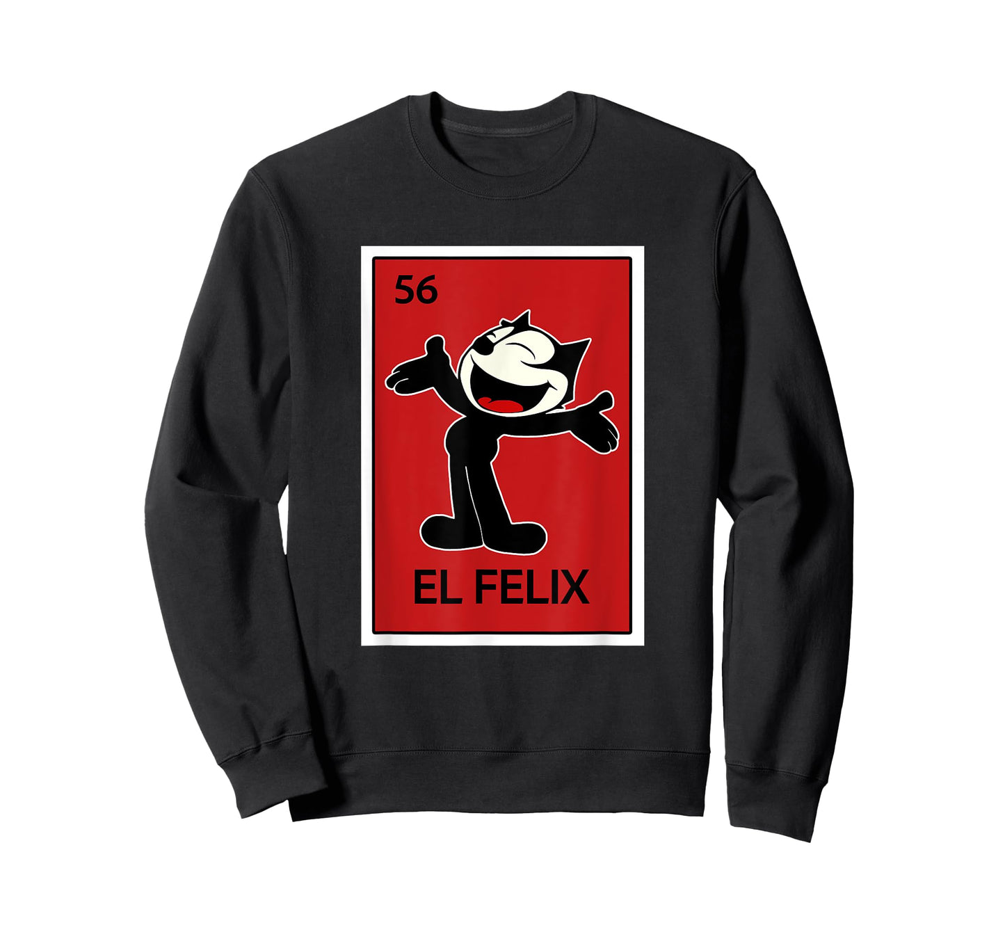 Mexican Lottery Designs El Felix, Cat Cartoon, Parody T-Shirt