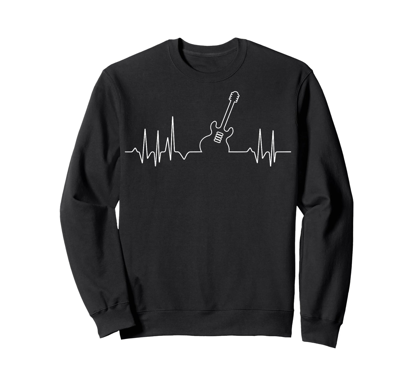 Awesome Music Gifts Apparel and Accessories Heart Pulse, EGK and Heartbeat with Guitar T-Shirt