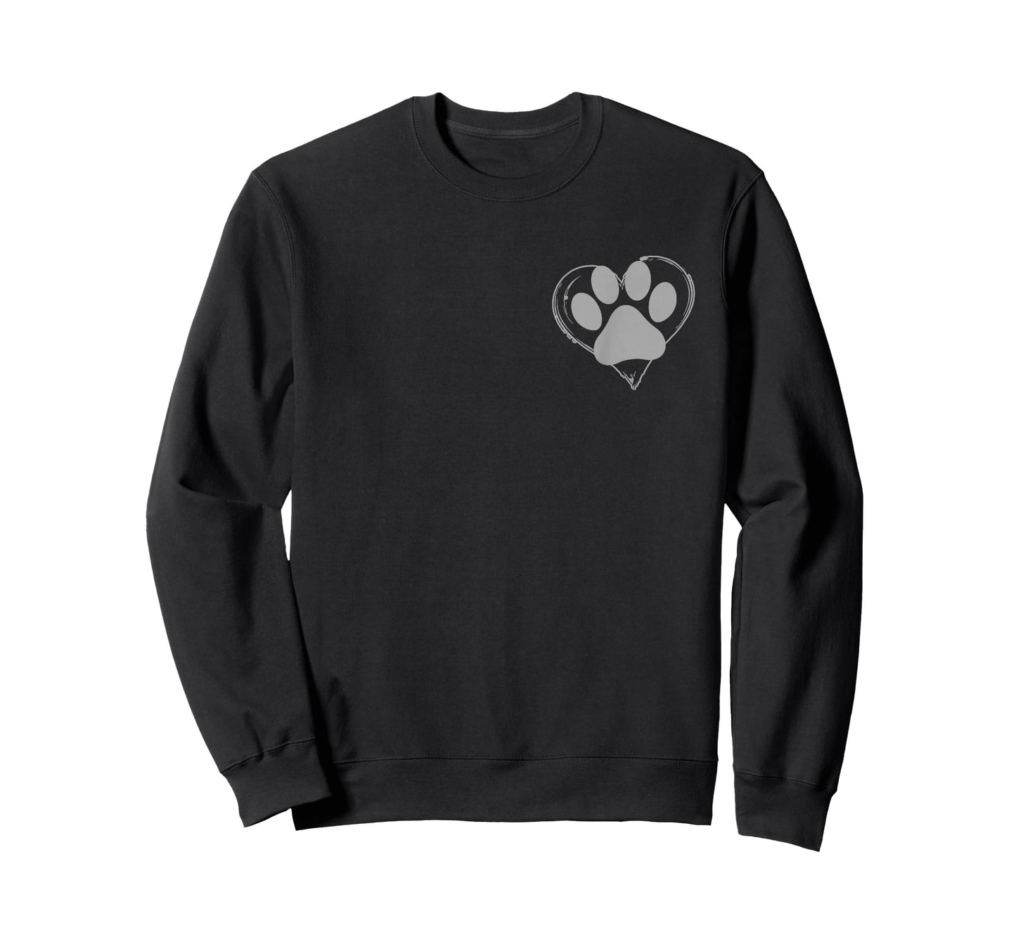 Heart with paw for dog lovers T-Shirt