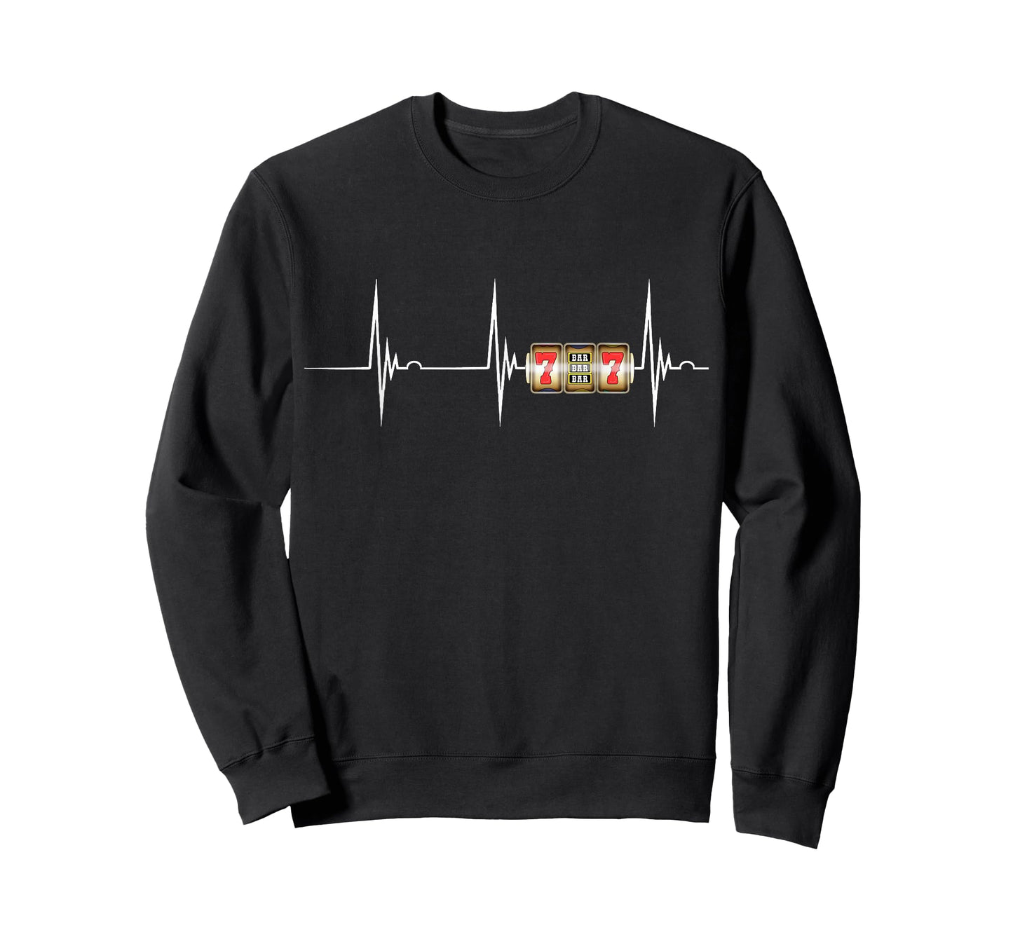 Casino Arcade Heartbeat ECG Pulse Spielo Machine T-Shirt
