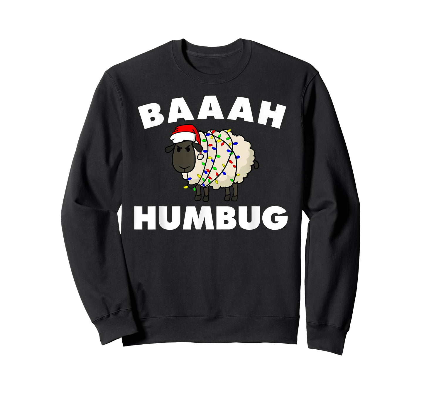 Baaah Humbug Anti-Christmas Sheep shirt funny sheep tee T-Shirt