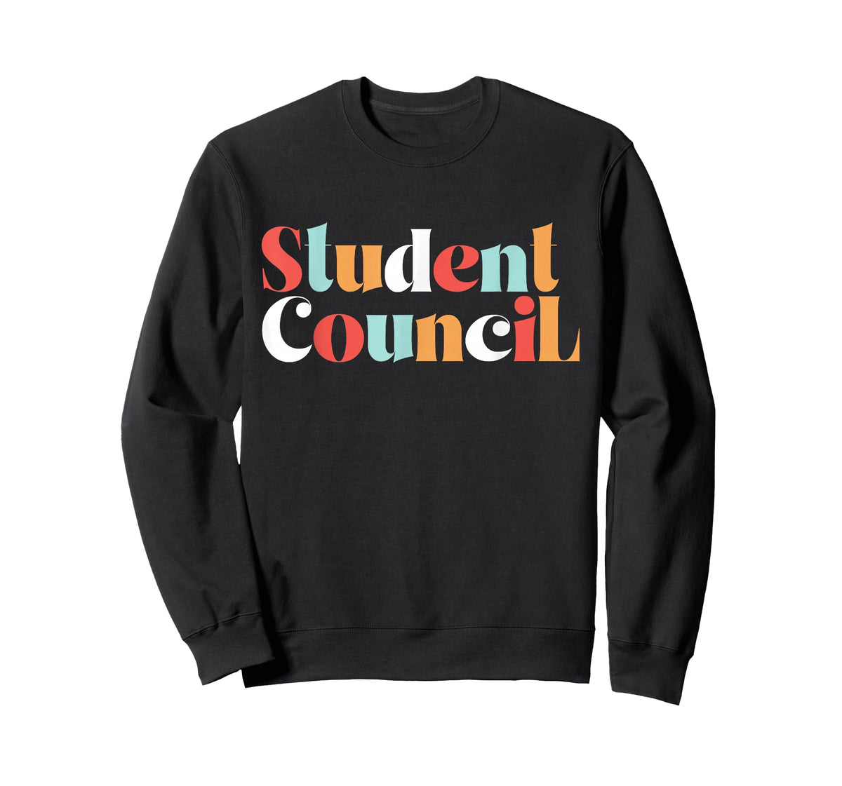 Student Council Groovy World Student Day Men Women Kids T-Shirt