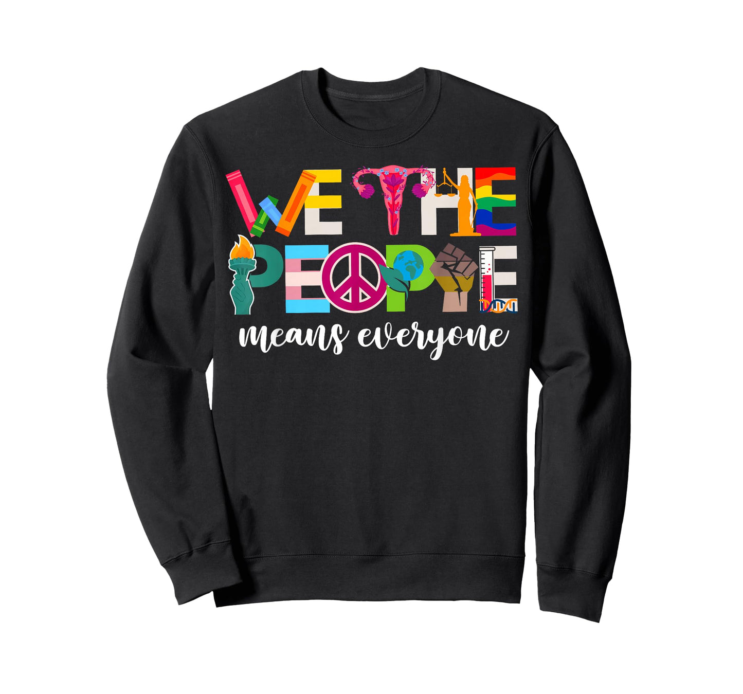 We The People Means Everyone USA LGBTQ Pride Month Equality T-Shirt