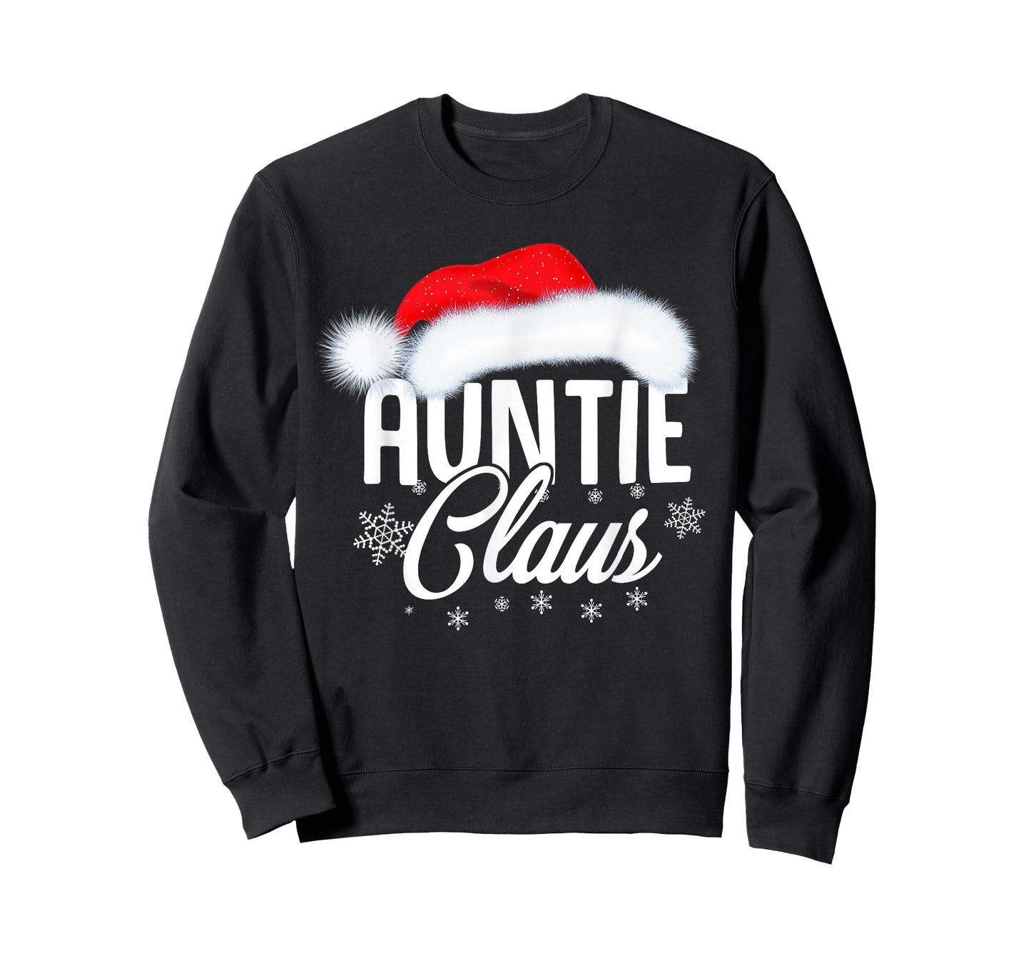 Auntie Claus Christmas Shirt Auntie Christmas
