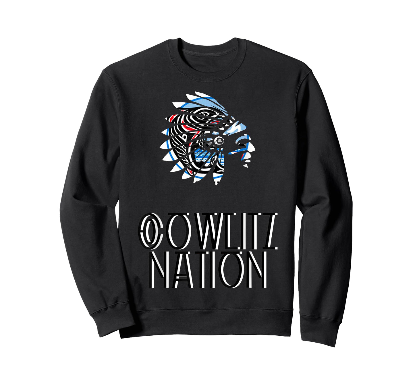 COWLITZ TRIBAL NATION FLAG | NATIVE AMERICAN | HEADDRESS | T-Shirt