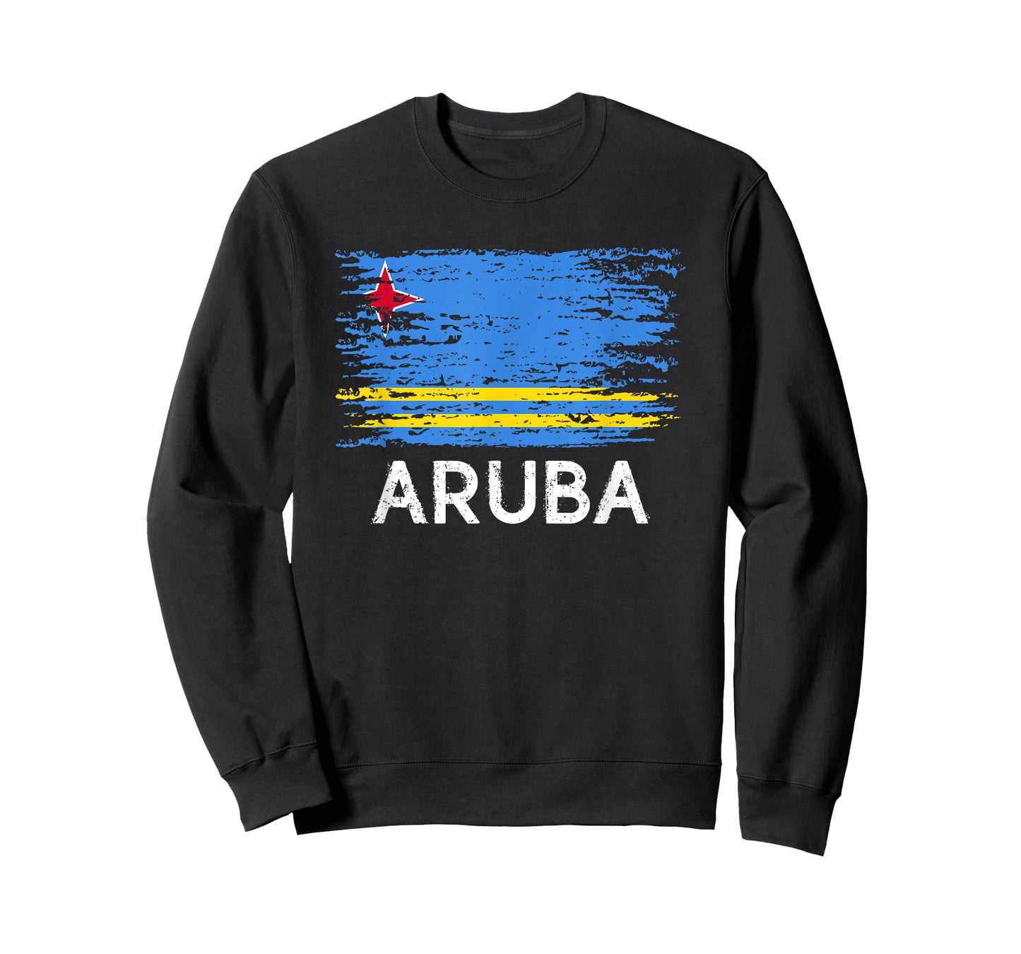 Aruban Flag Pride Vintage Aruban Root Gift oro huba Aruba T-Shirt