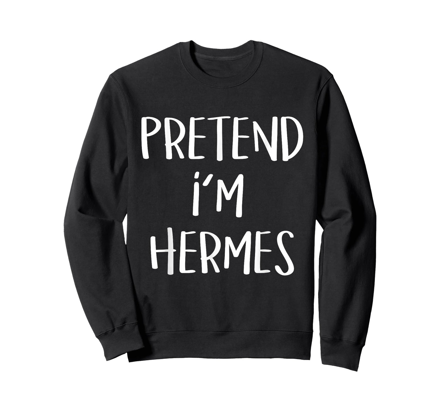 Pretend I'm Hermes Costume Party Funny Greek God Halloween T-Shirt