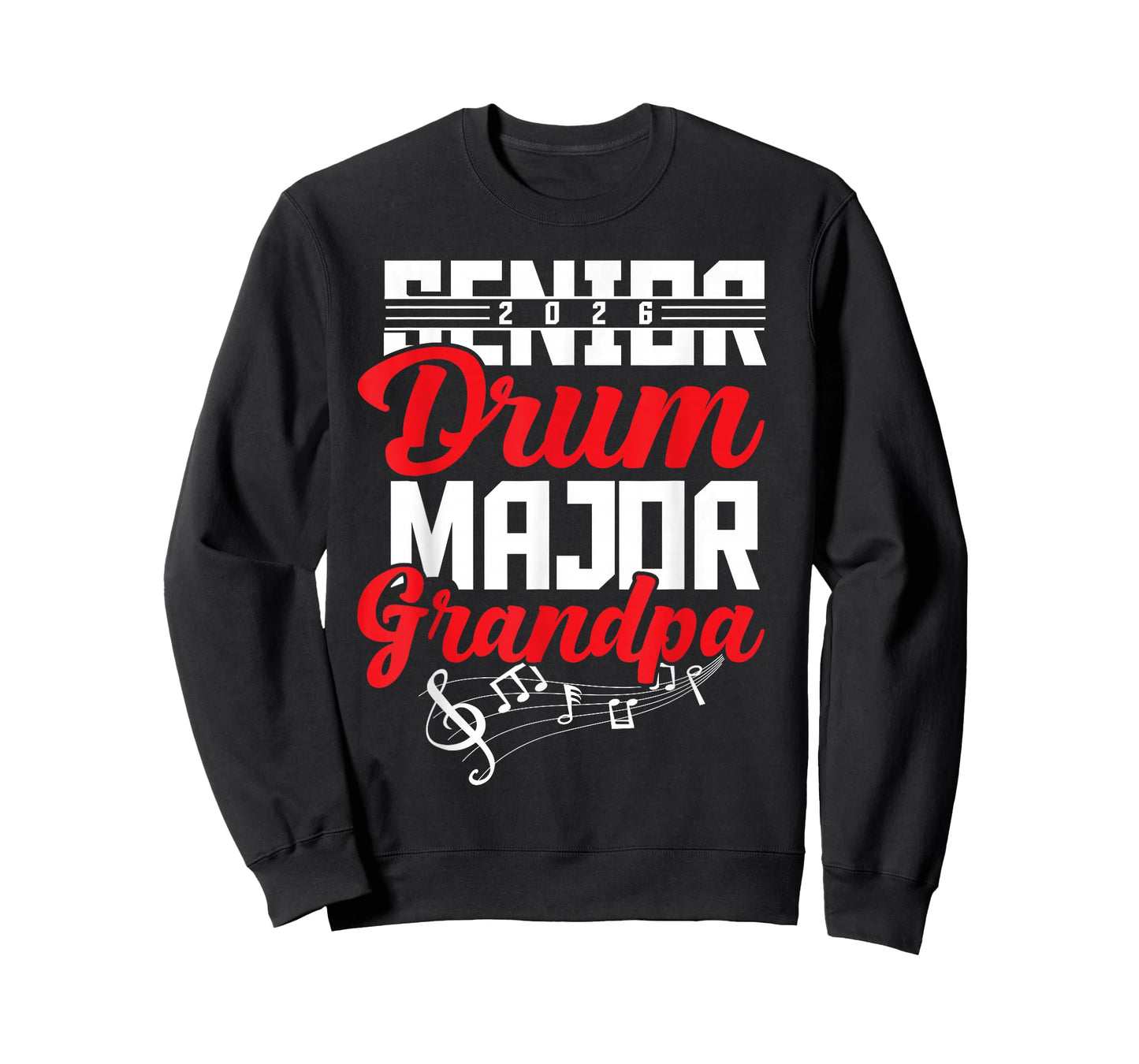 2026 Senior drum major Grandpa graduation matching T-Shirt