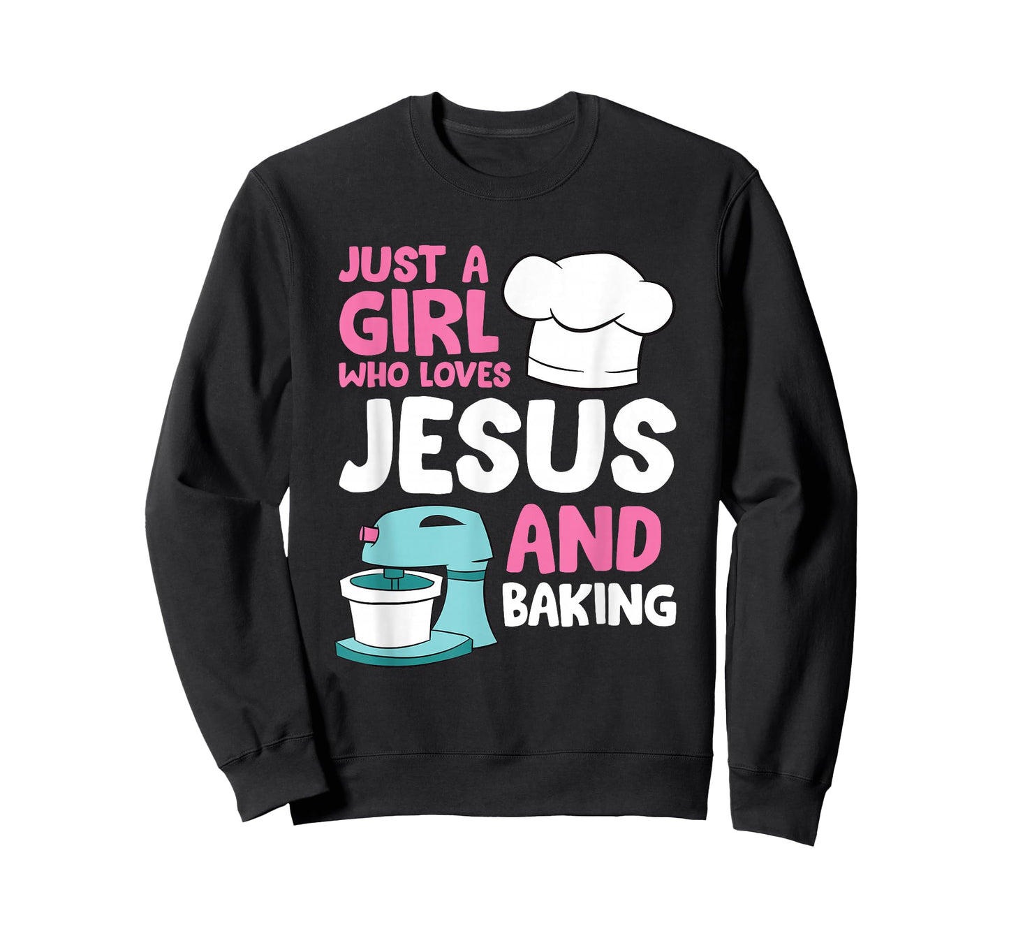 Christian Baking Girl Just a Girl Who Loves Jesus And Baking T-Shirt