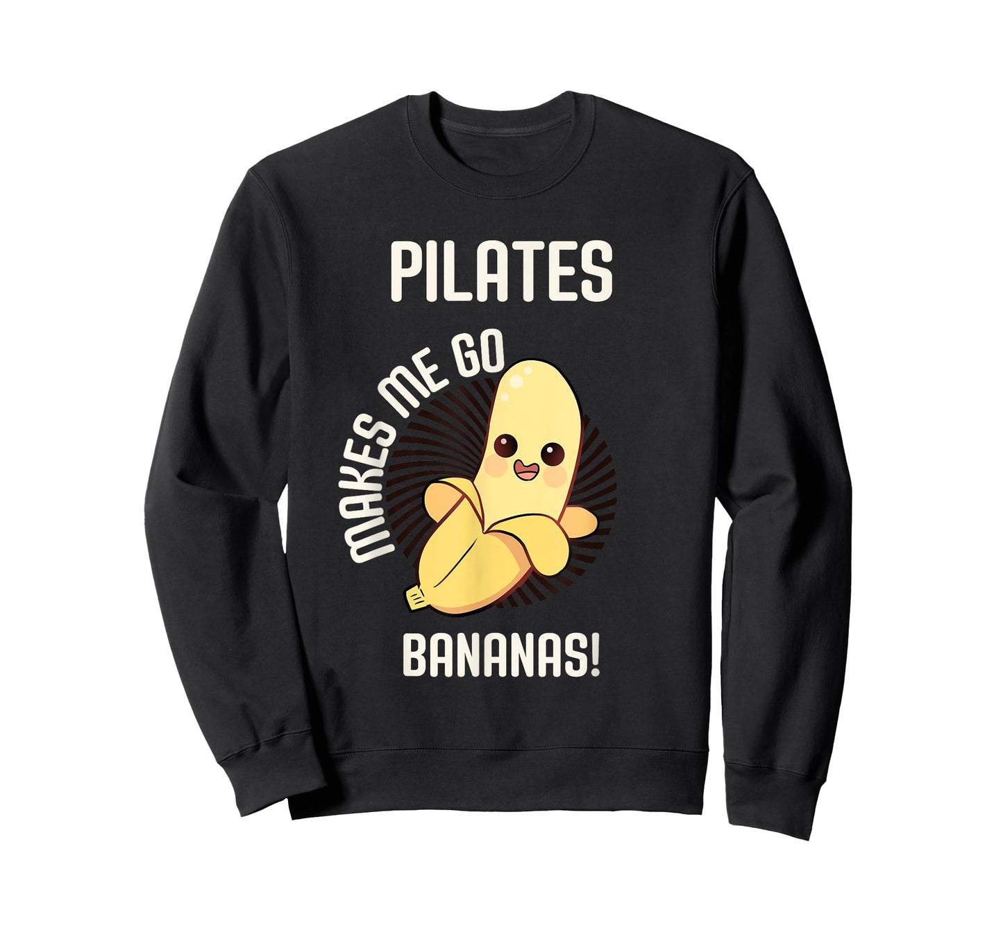 Pilates Banana Fitness Workout Fun Exercise Movement T-Shirt