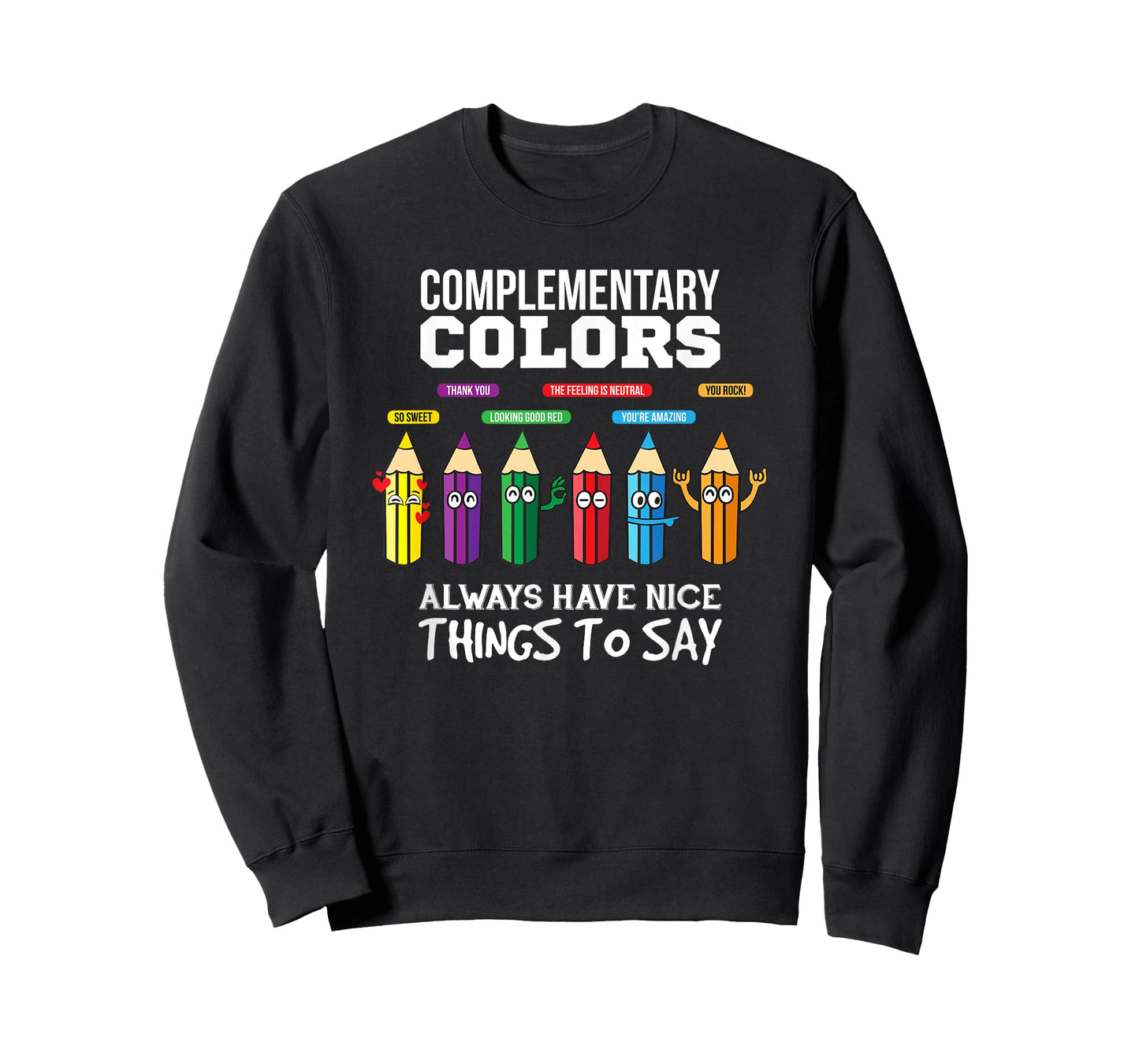 Complementary Colors Pun Artist Art Teacher T-Shirt T-Shirt