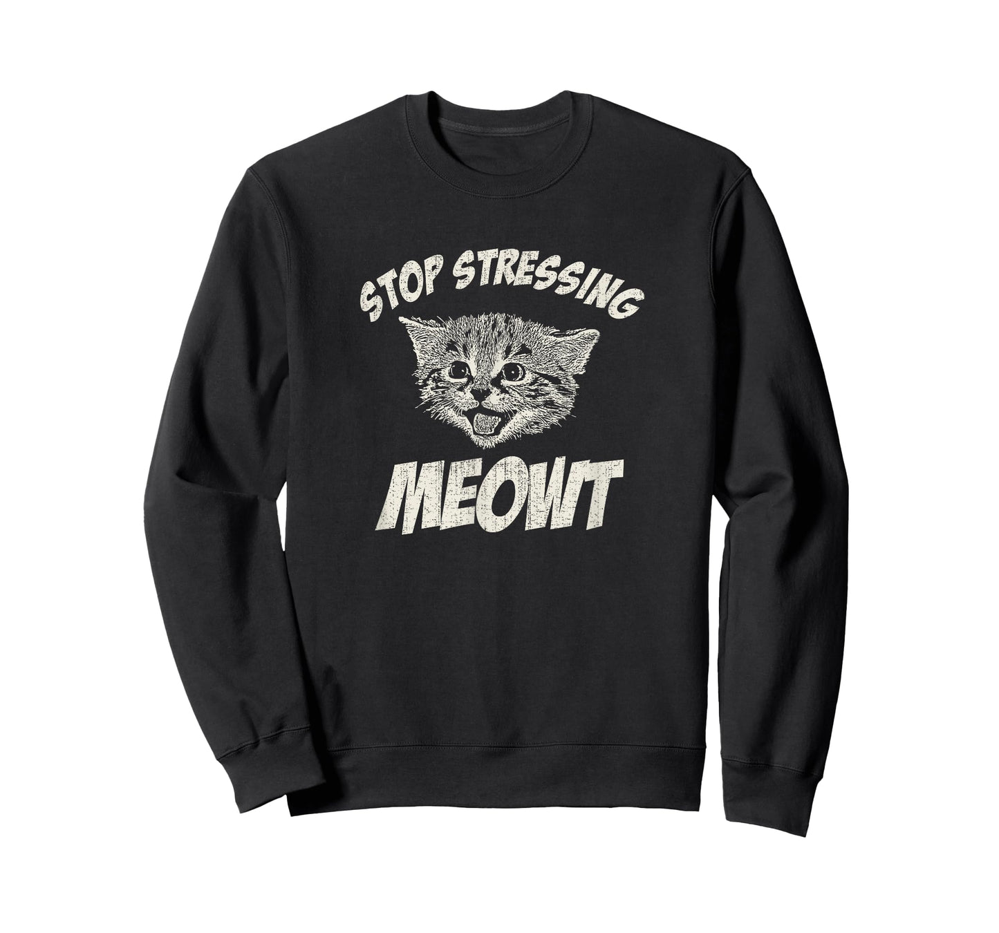 Stop Stressing Meowt Funny Cat T-Shirt