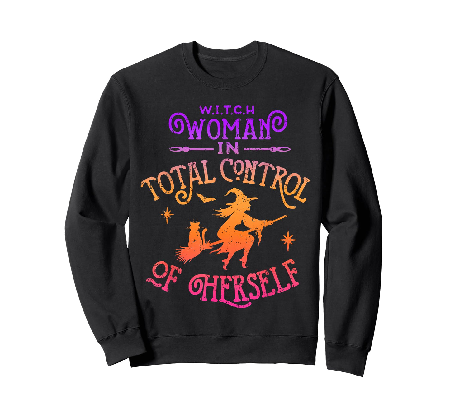 WITCH Woman In Total Control of Herself Funny Feminist T-Shirt