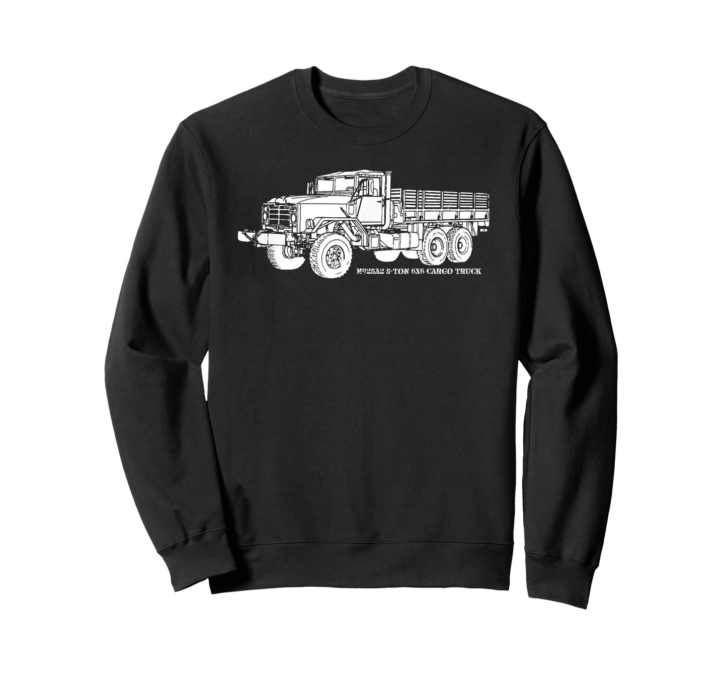 M925 A2 5 Ton 6×6 Cargo Truck Silhouette T-Shirt