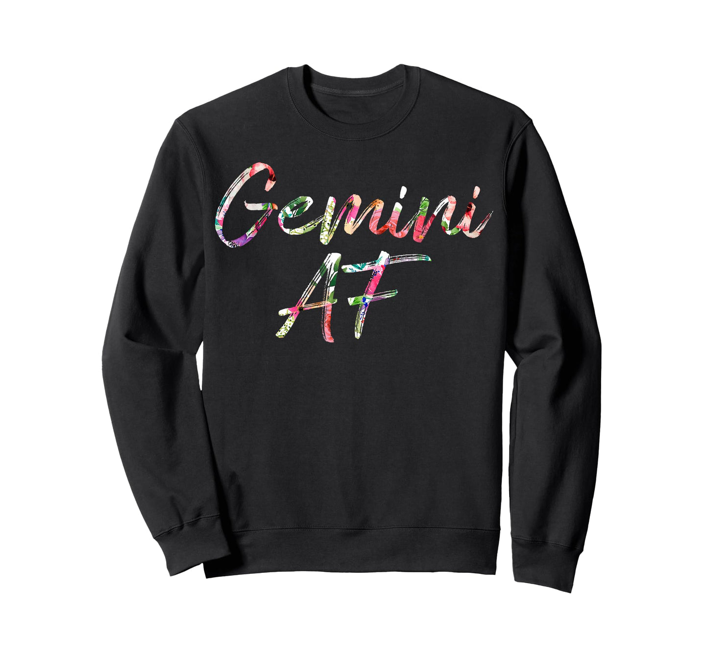 Birthday Gifts - Gemini AF Floral T-Shirt T-Shirt