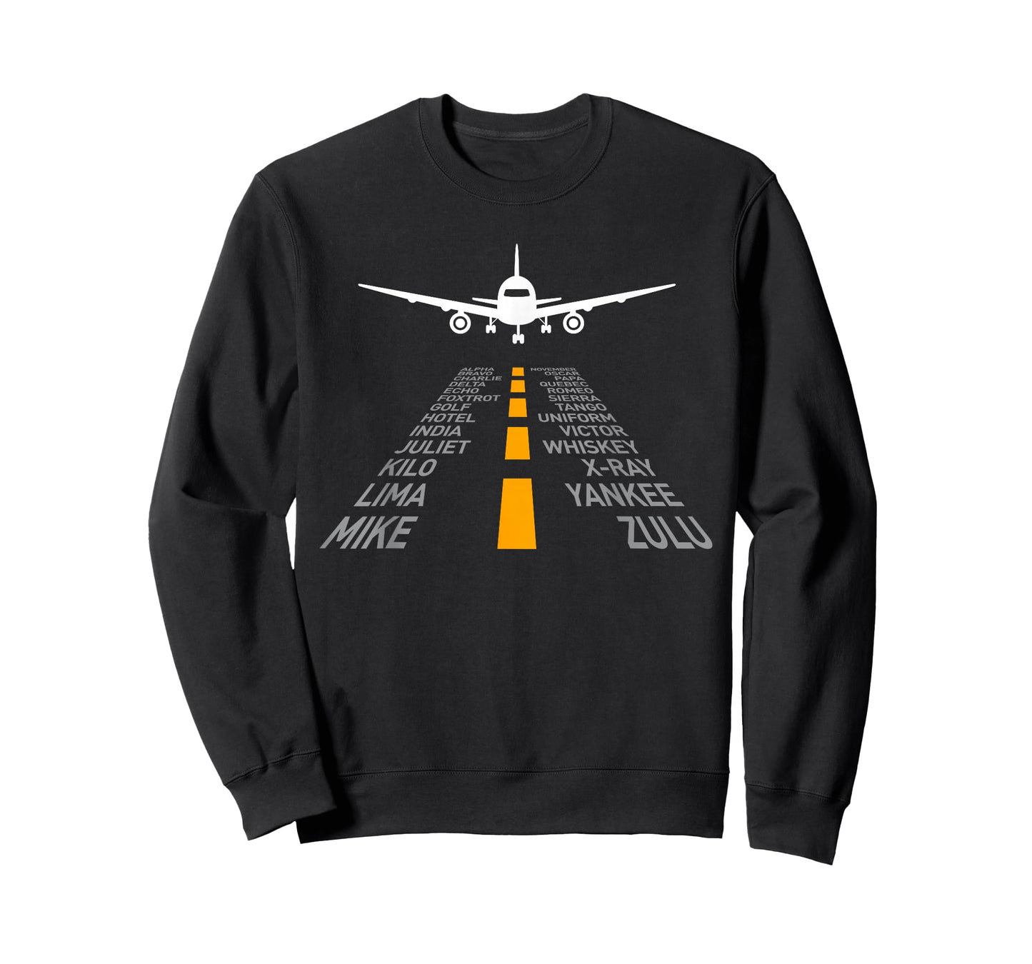 Airplane Pilot Gifts Airport Runway Phonetic Alphabet Plane T-Shirt