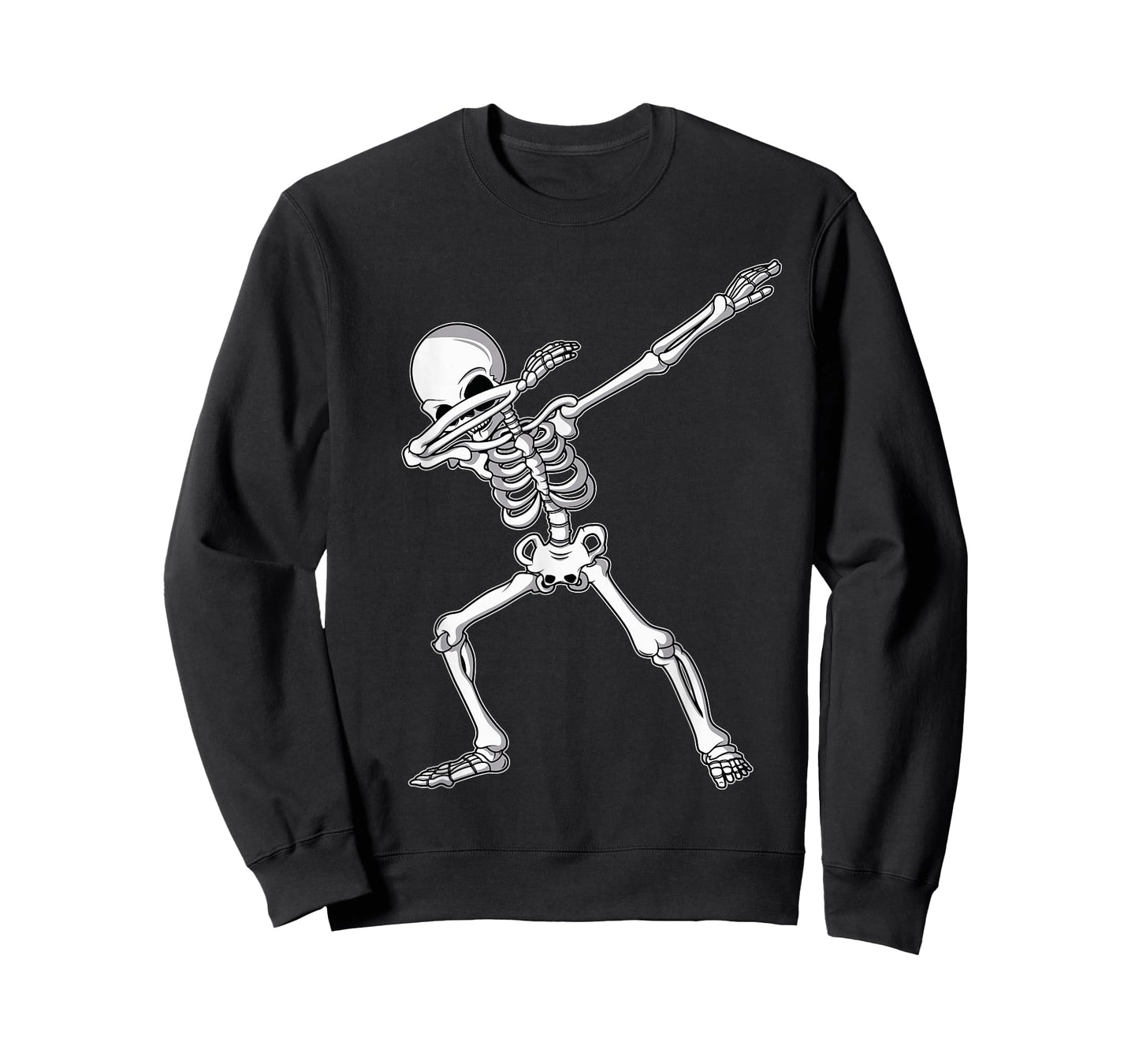 Dabbing Skeleton Shirt Kids Adult Dab Boys Funny Halloween T-Shirt