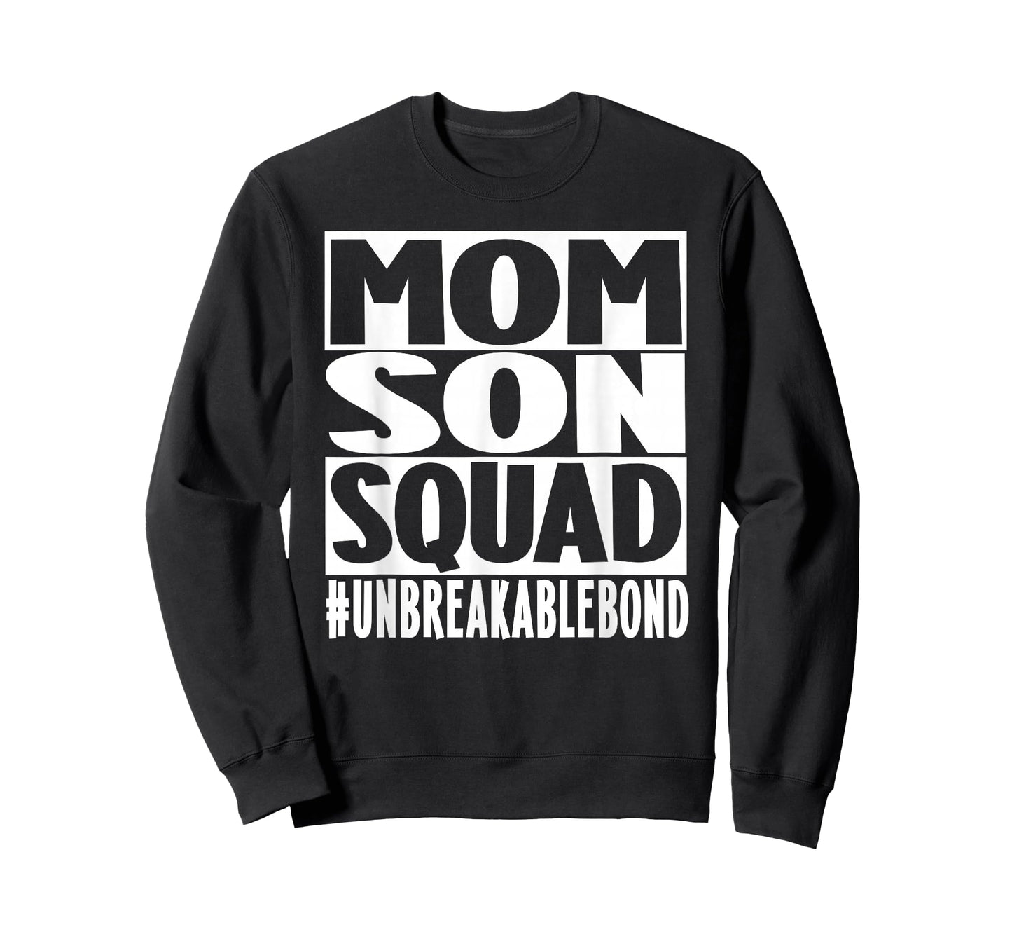 Mom Son Squad Unbreakable Bond Family T-Shirt