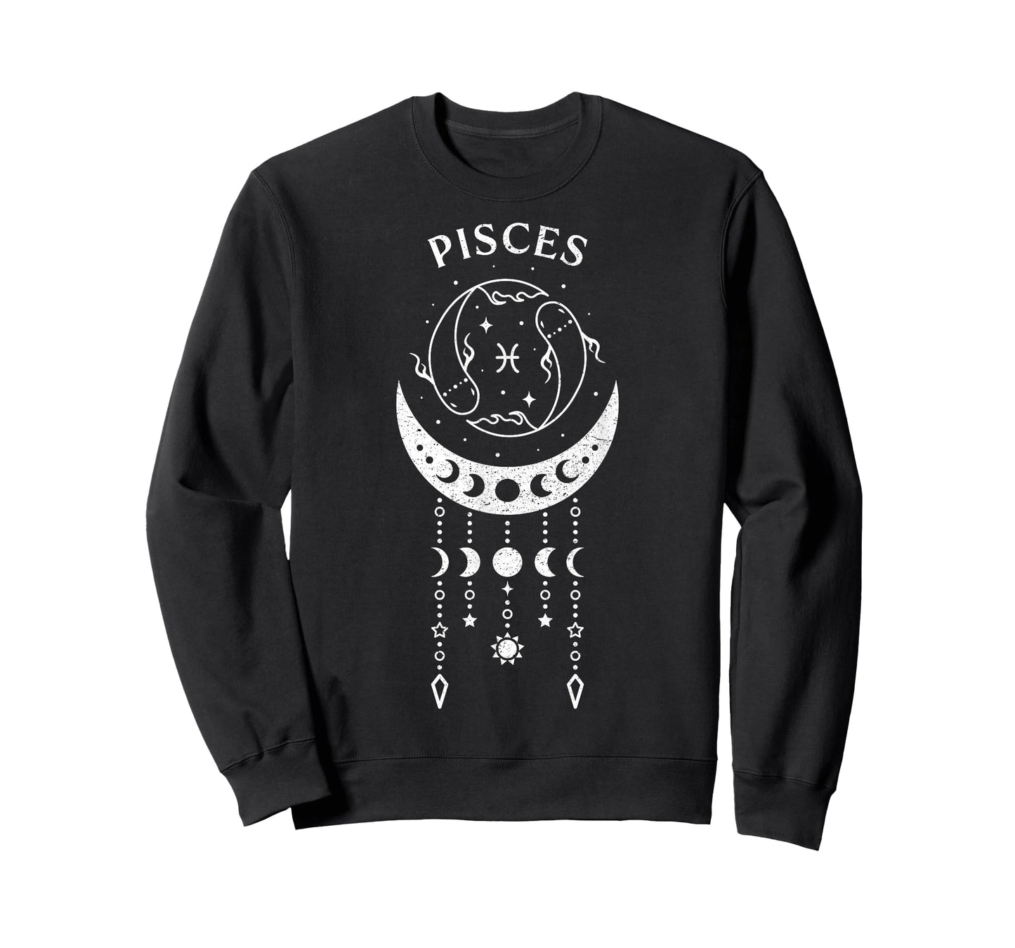Pisces Moon Phases – Zodiac Astrology T-Shirt