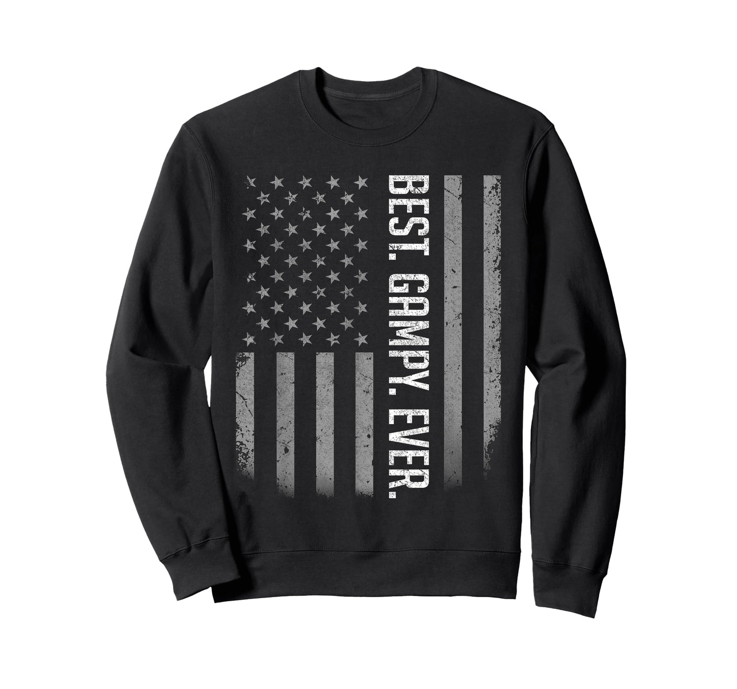 Best Gampy Ever US American Flag Shirt Gift For Father's Day T-Shirt for Men