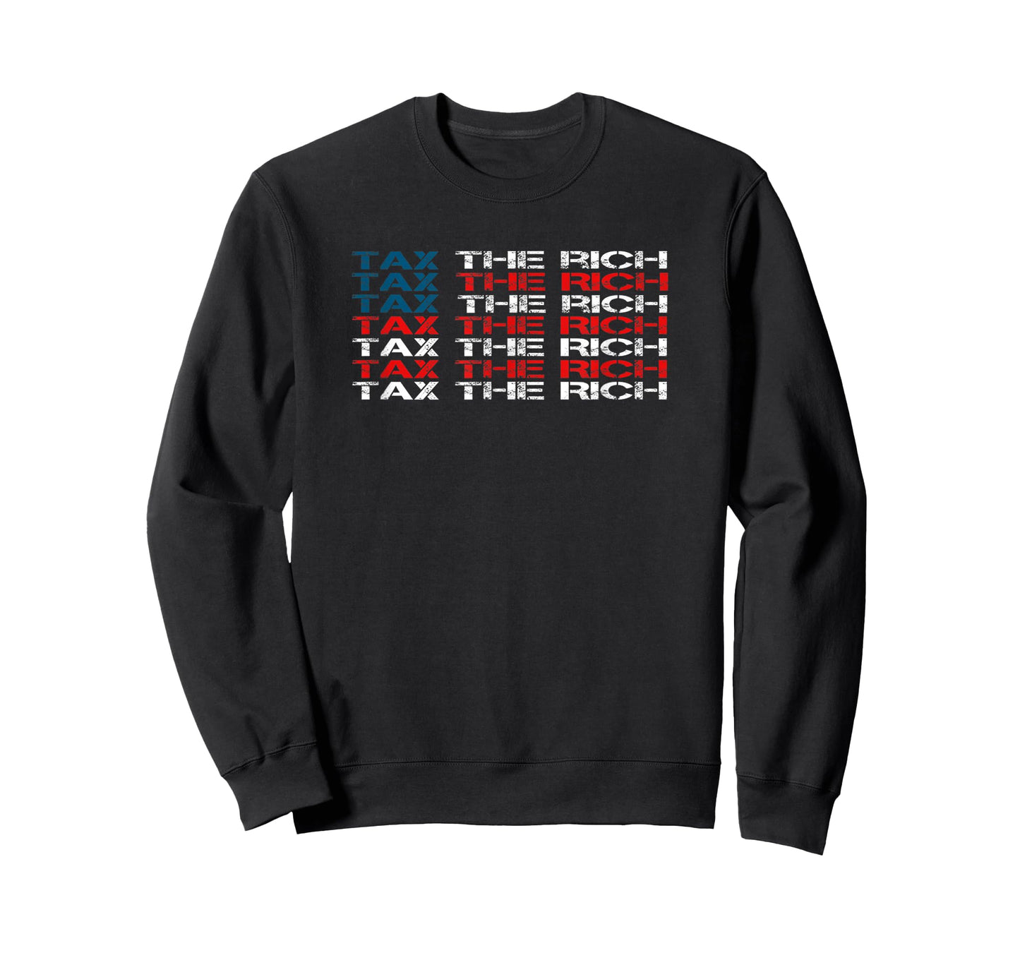 TAX THE RICH AOC USA FLAG T-Shirt