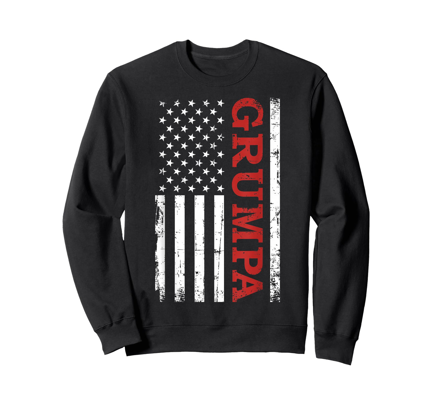 Grumpa US American Vintage Flag for Grandpa T-Shirt
