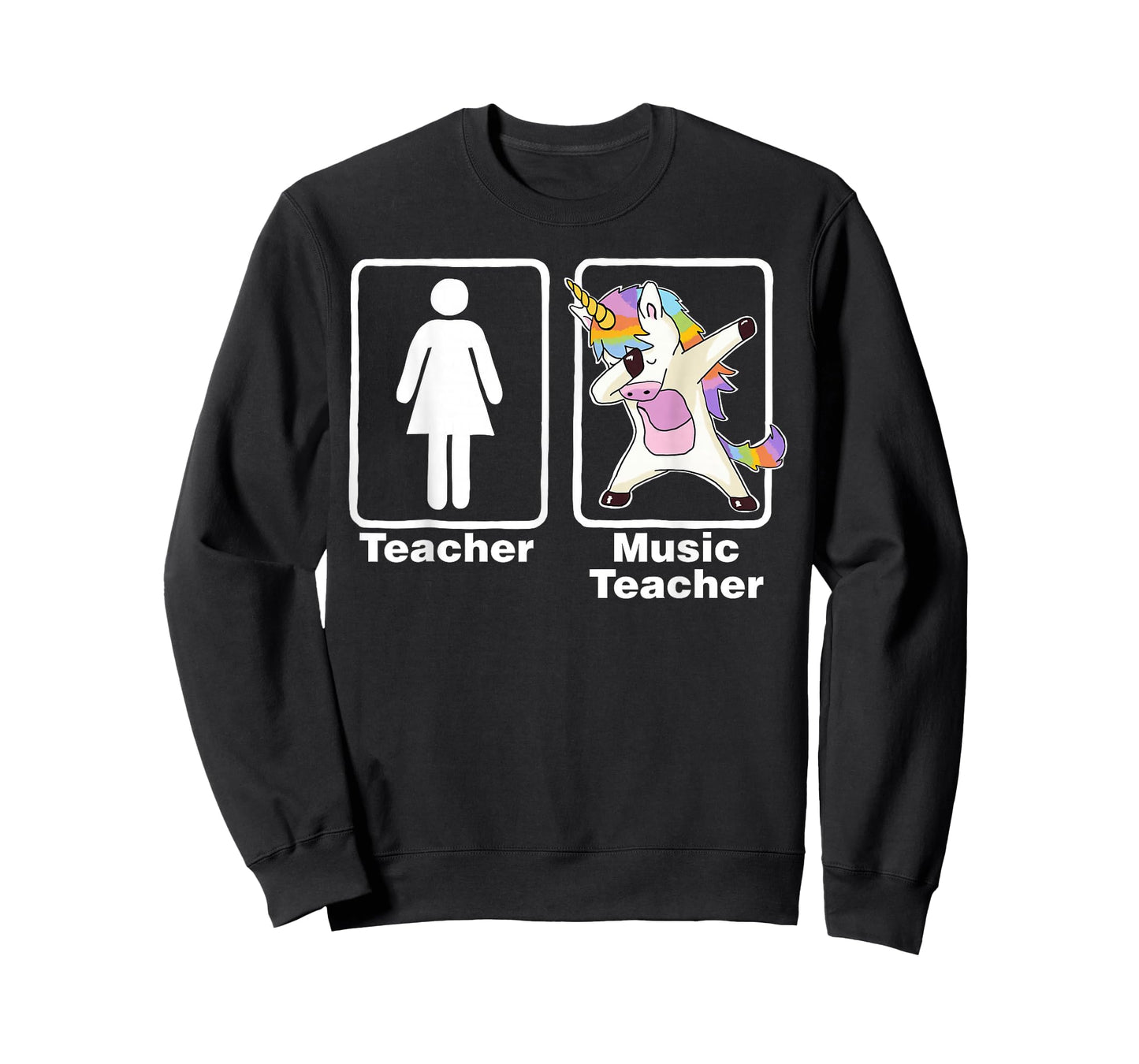 Funny Unicorn Music Teacher T-shirt Music Teacher Gifts T-Shirt