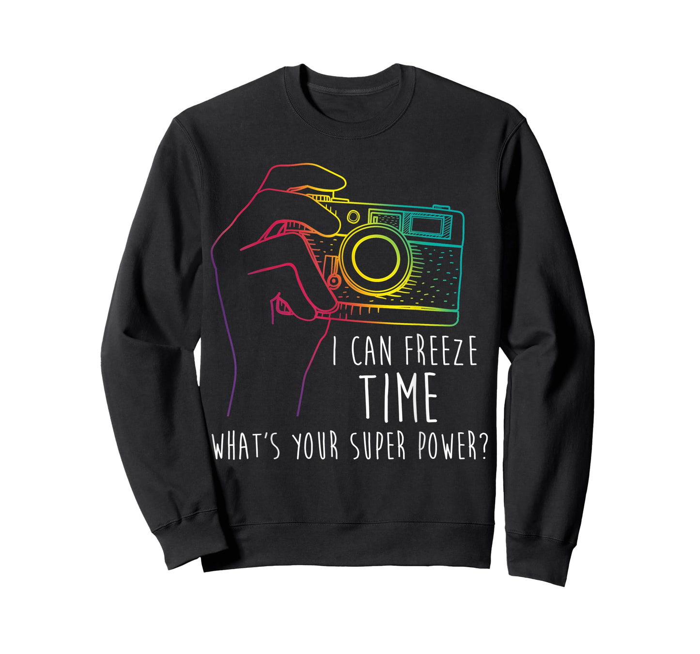 Photography Shirt Funny Freeze Time Super Power Photographer T-Shirt