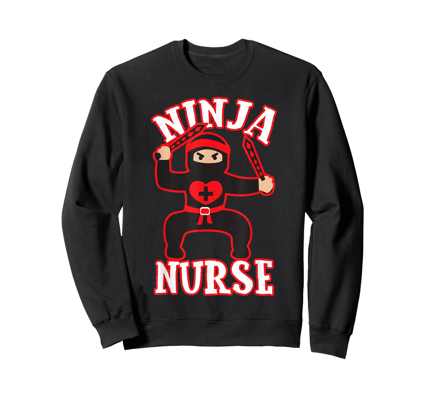 Cool Ninja Nurse Nursing Hospital Funny Gift T-Shirt