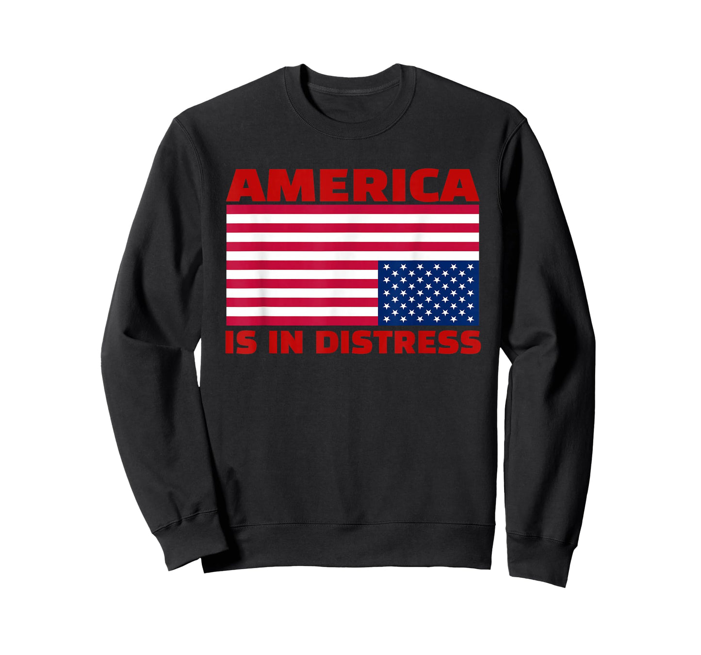 America is in distress.Upside down American Flag T-Shirt