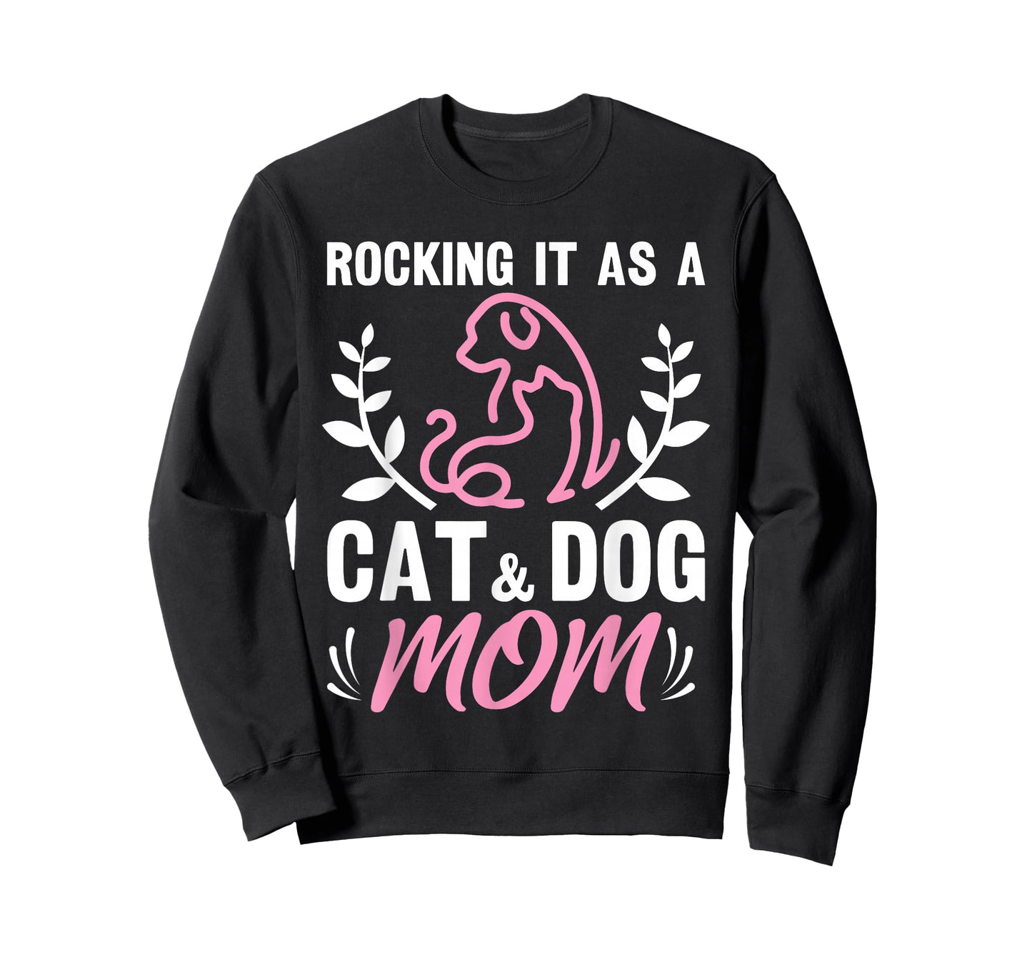 Cat and Dog Mom Fur Mama Mother's Day T-Shirt