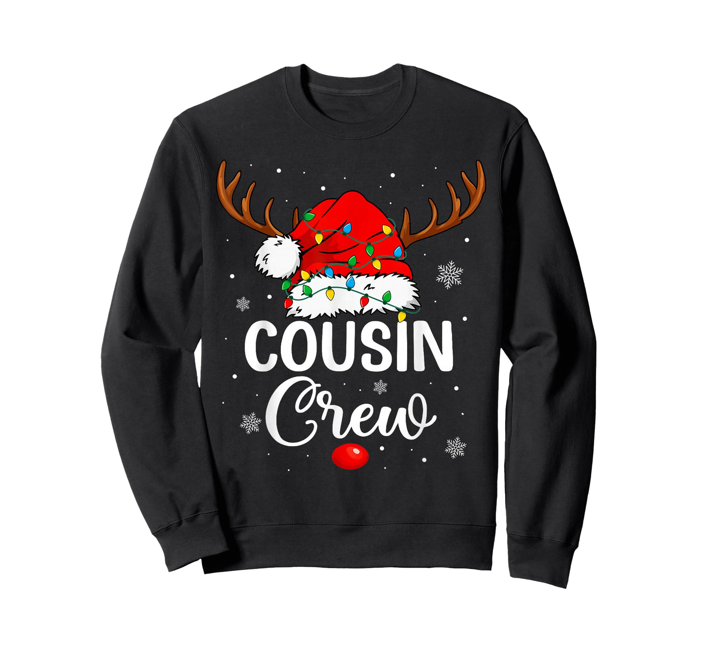 Cousin Crew Christmas Pajamas for Men Kids Women Grandkids T-Shirt