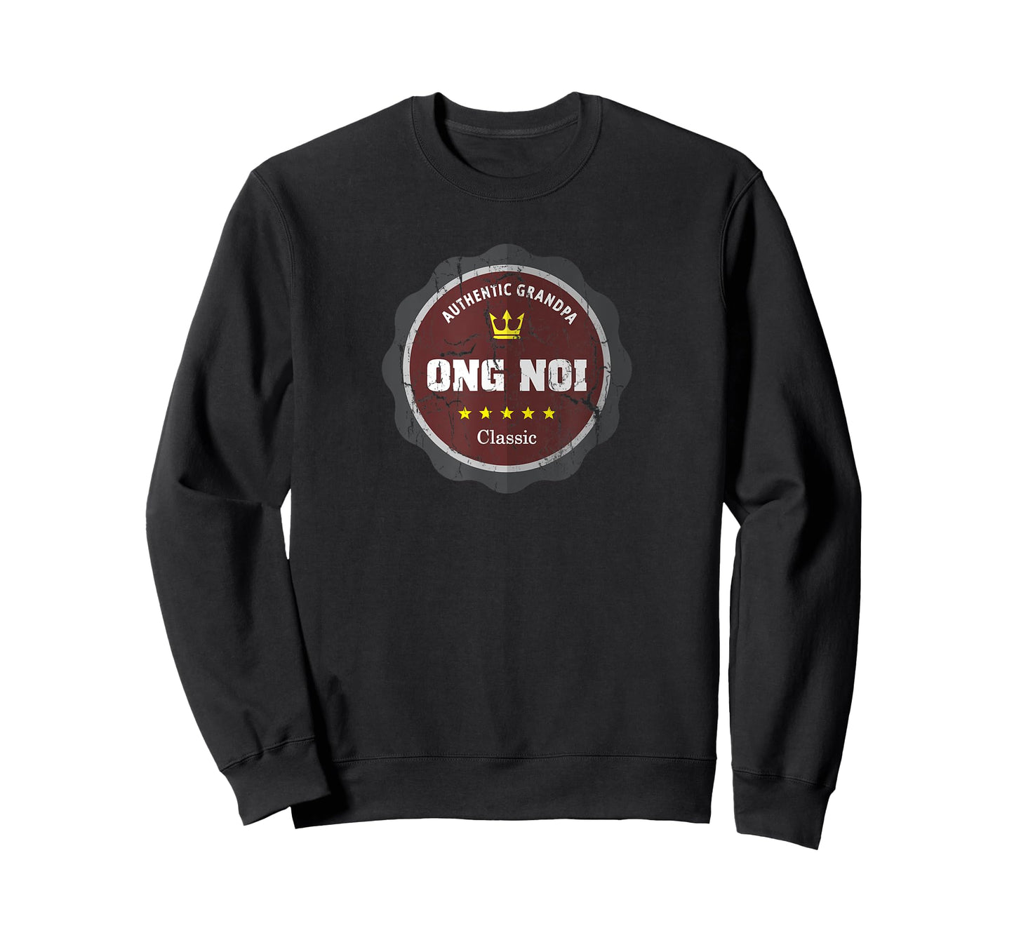 Vintage design Ong Noi gift for Vietnamese Grandpa T-Shirt