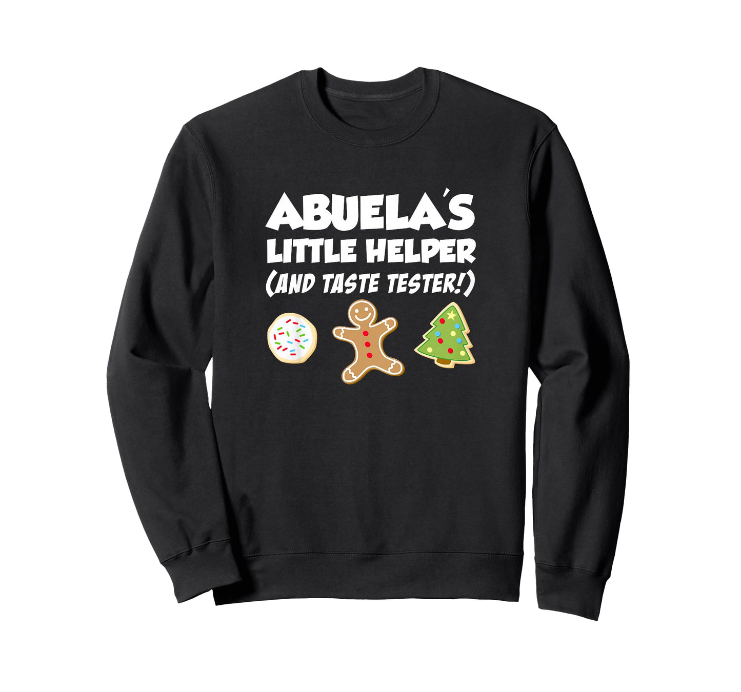 Abuela's Little Helper Christmas Cookie Baking Grandchild T-Shirt