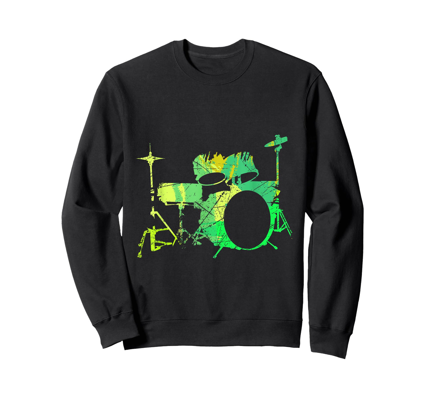 Cool Drum Kit Percussion Vintage Retro Drummer T-shirt T-Shirt