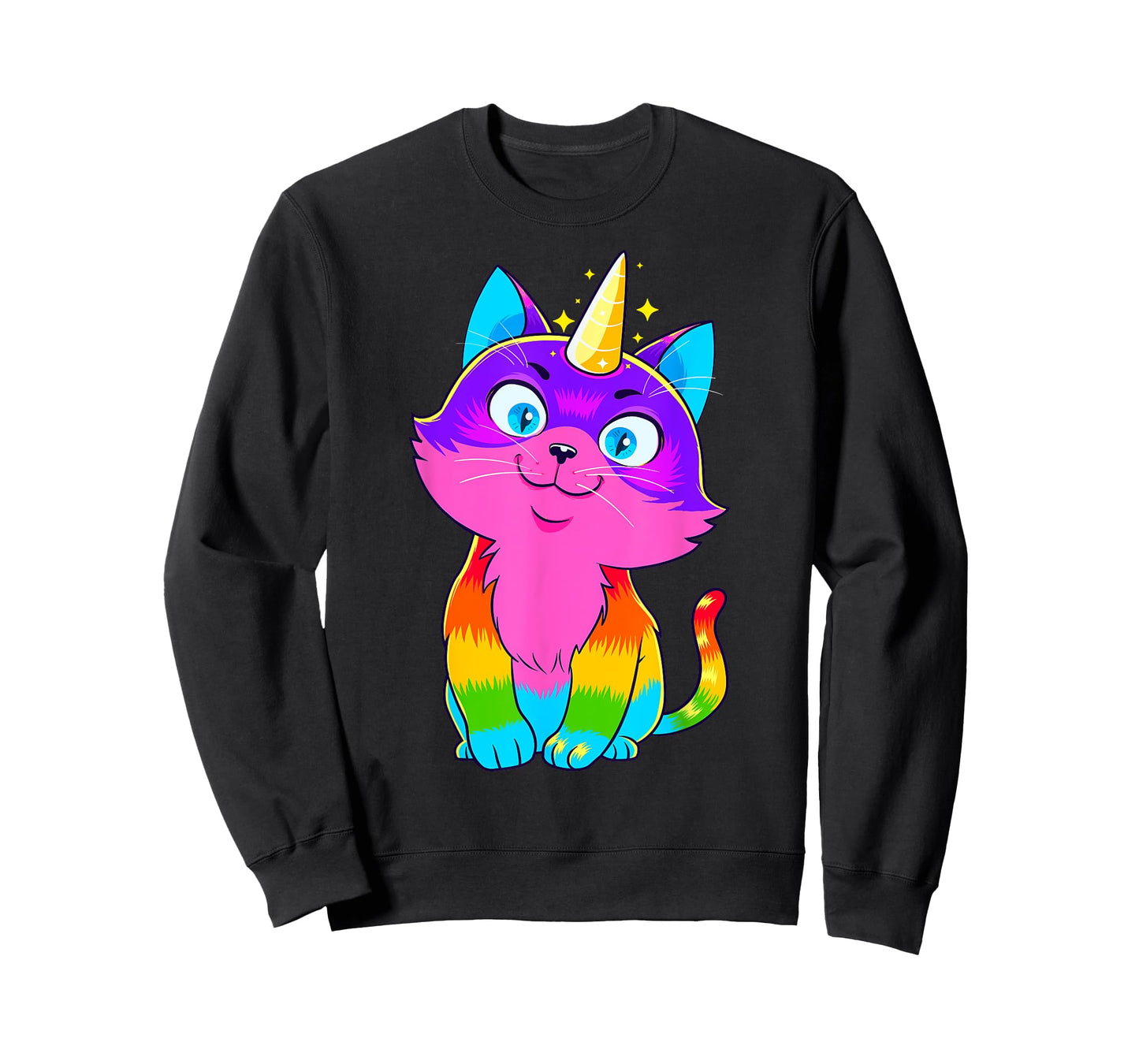 Caticorn Unicorn Cat Unikitty Kittycorn Cats Girls Women T-Shirt