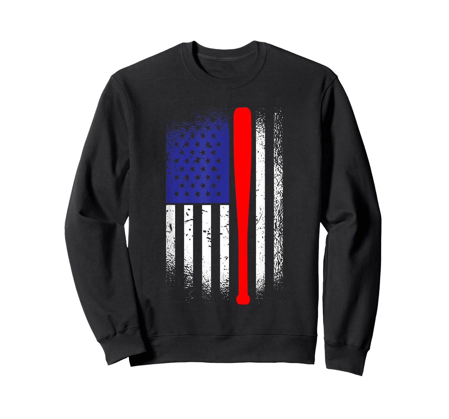 American Flag Baseball 4th Of July Patriotic Memorial Day T-Shirt