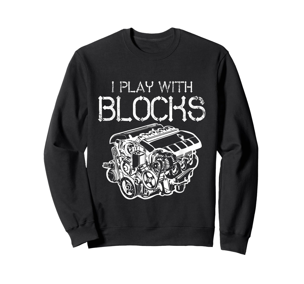I Play With Blocks Mechanic Engine Block Car Mechanic Gift T-Shirt