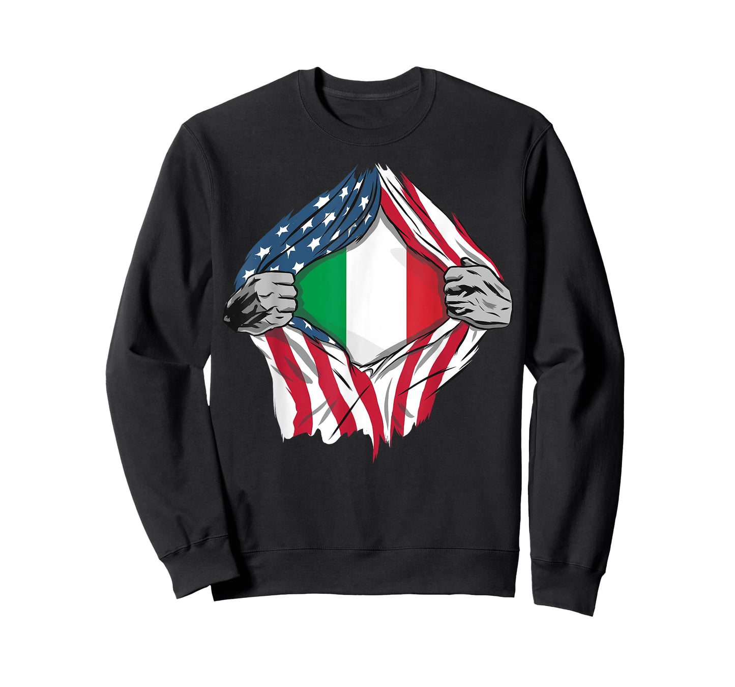Italian American Blood Inside Me - Country Flags T-Shirt
