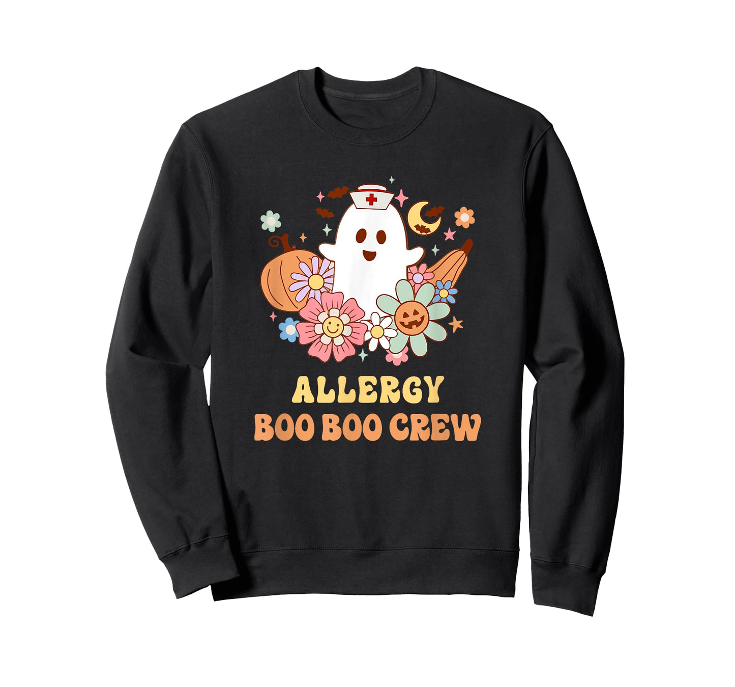 Allergy Boo Boo Crew Nurse Halloween T-Shirt