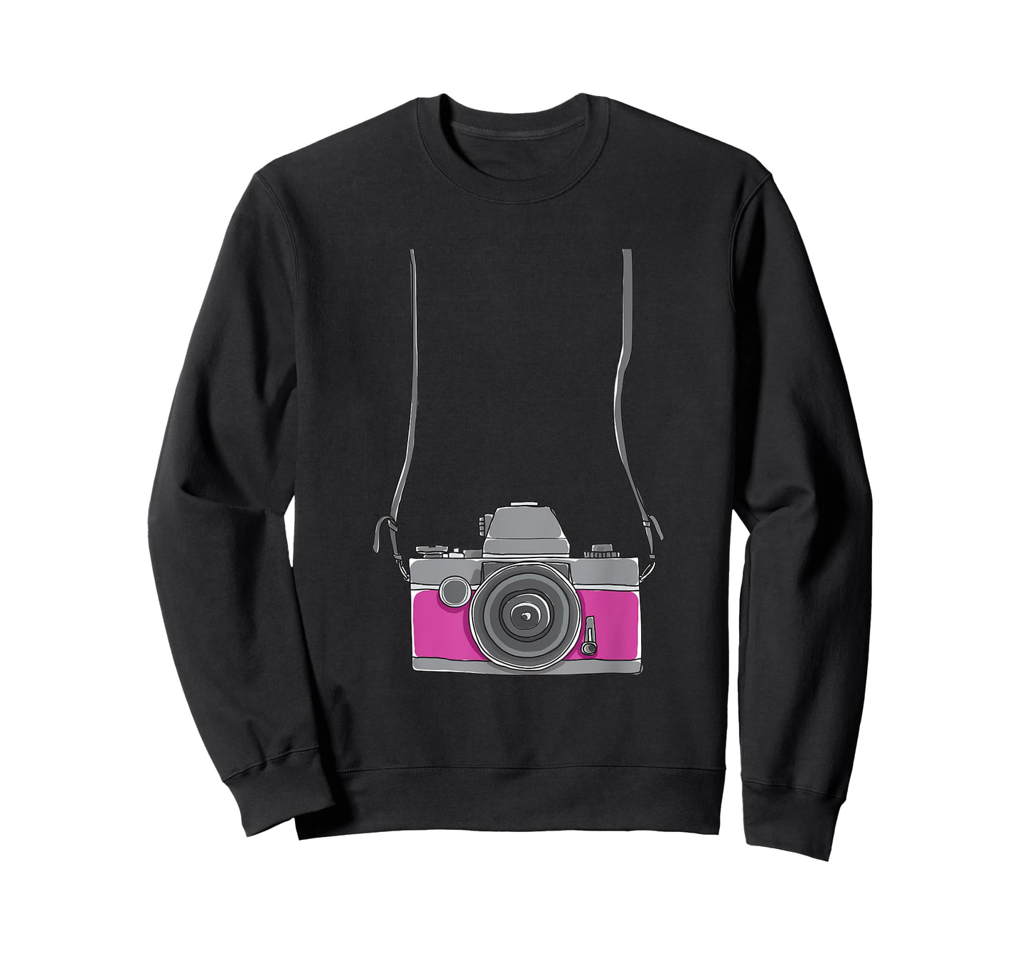 Fake Tourist Camera - Funny Holiday Vacation Photographer T-Shirt Small