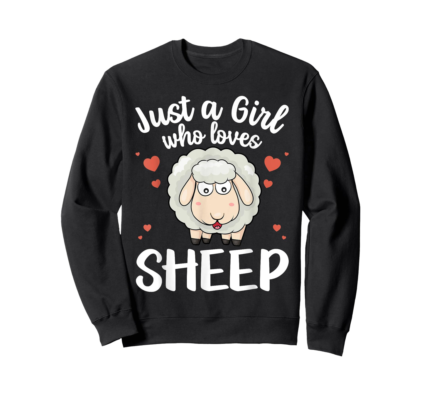 Cool Sheep For Women Girls Kids Love Lamb Sheep Lover Farmer T-Shirt