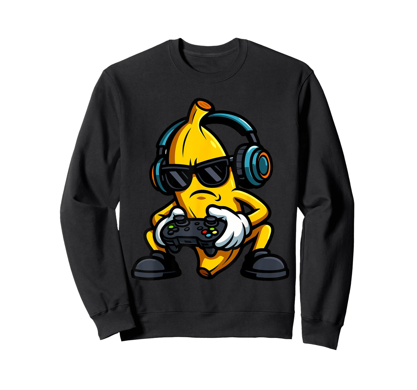 Funny Banana Video Games Banana Gamer T-Shirt T-Shirt