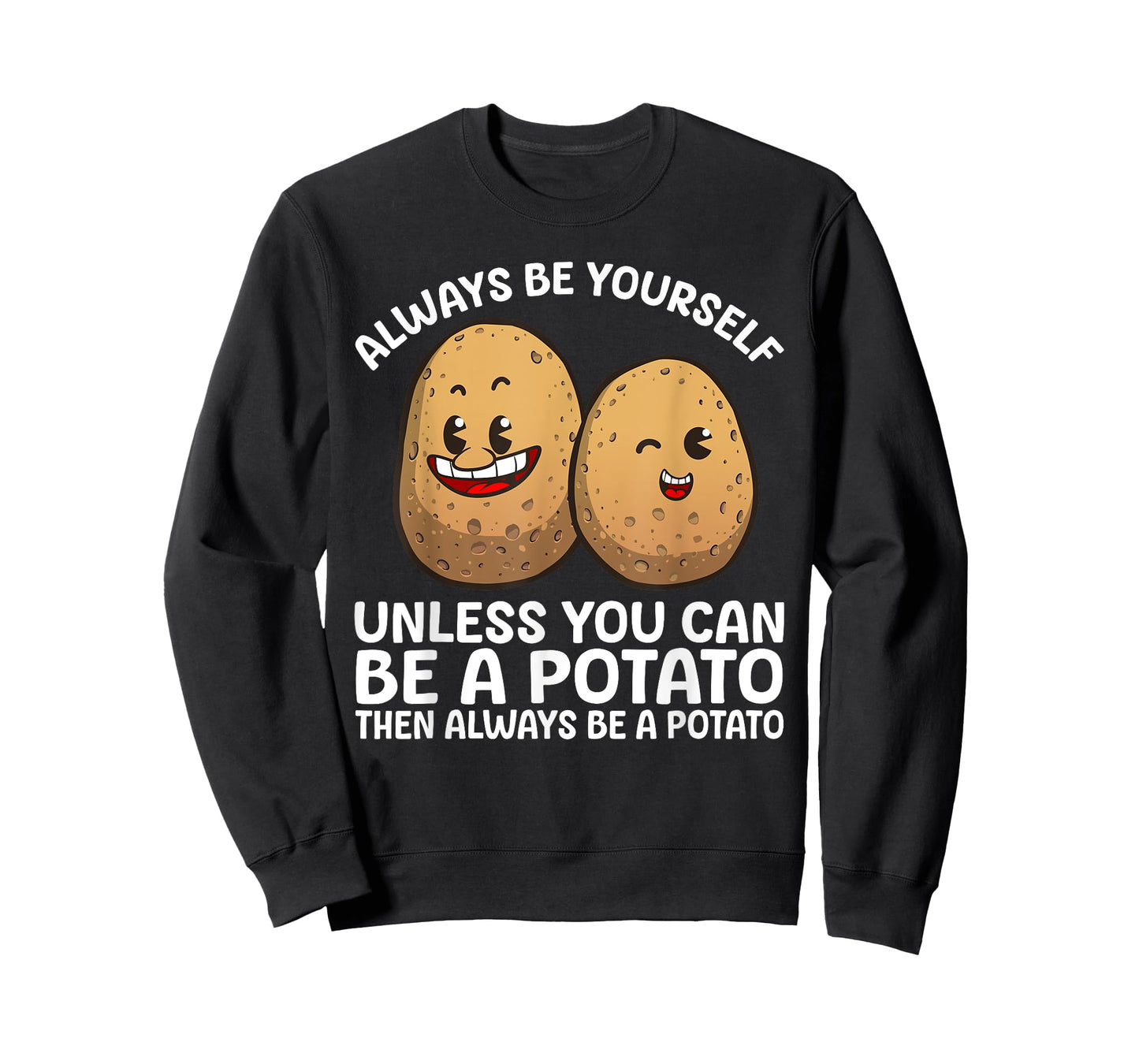 Cute Potato Costume For Men Women Kids Potaty Novelty Potato T-Shirt
