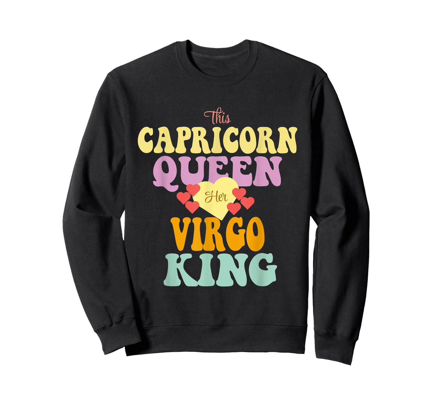 THIS CAPRICORN QUEEN LOVES HER VIRGO KING T-Shirt