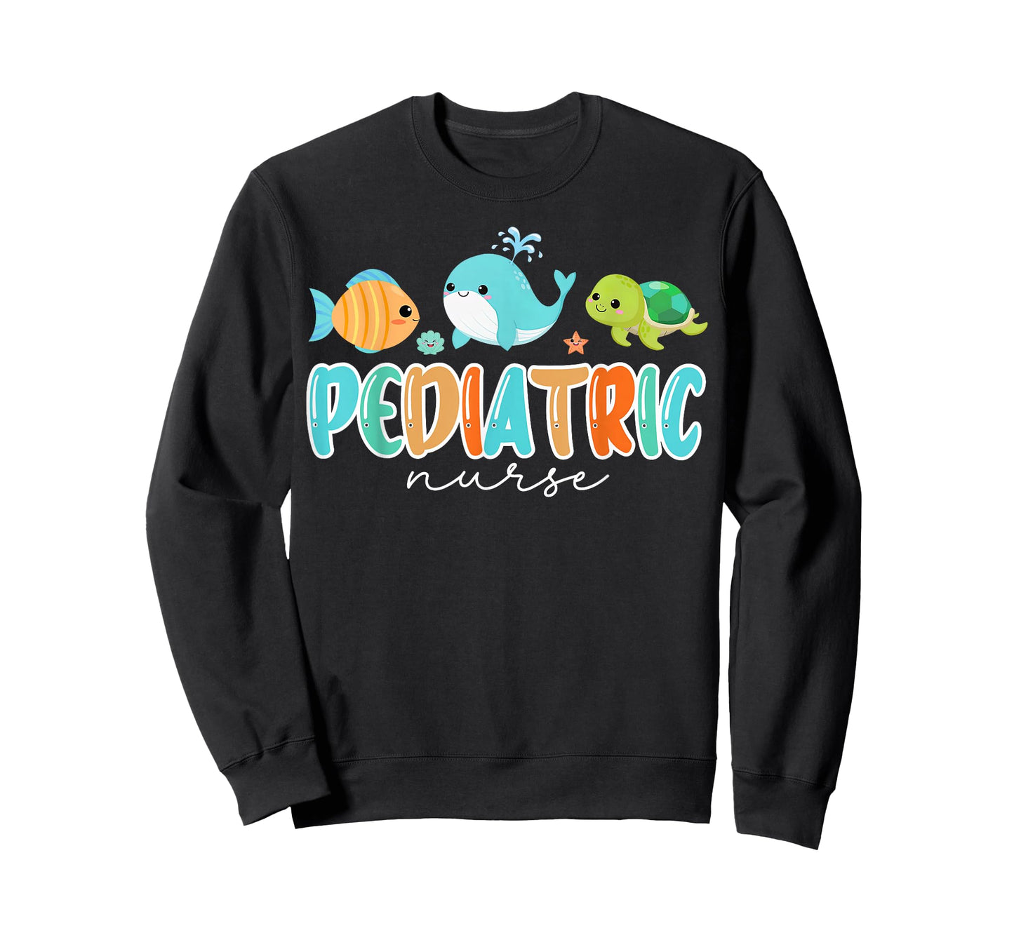 Cute Ocean Sea Summer Pediatric Nurse PEDS RN Pediatrician T-Shirt